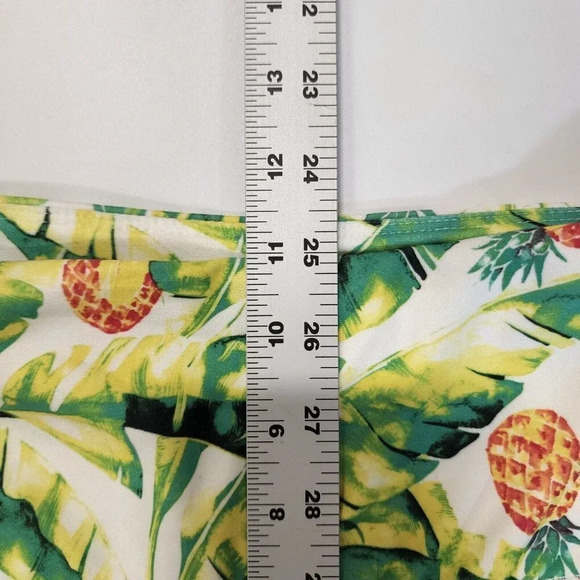 Wildfox Women's Palms and Pineapple Sweat Tropical Leggings Size Small - Picture 11 of 12